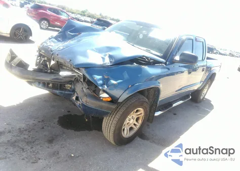 2004 Dodge Dakota Sport/Sxt from USA, damaged, VIN 1D7HG38N84S709758